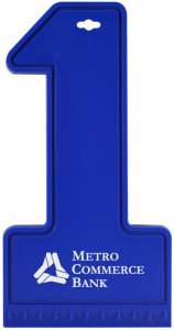 Promotional Ice Scrapers: 6.5 inch Number One Ice Scrapers